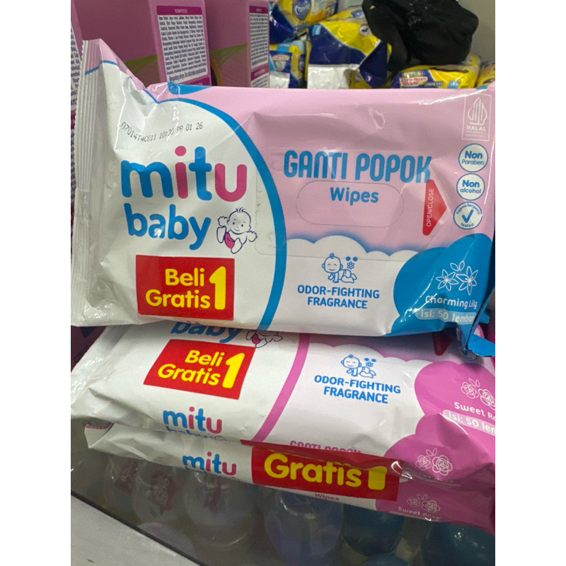 Tissue Basah Mitu Baby