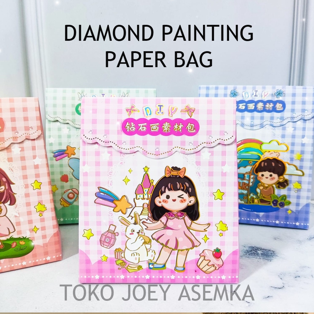 DIAMOND PAINTING MINI DIY MANIK TEMPEL PAPER BAG LD-ZSH503
