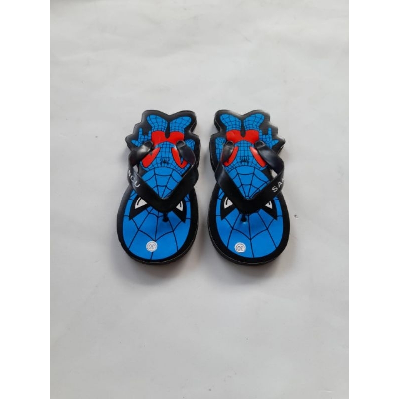 Sandal Anak Laki-laki Karakter Spiderman / Sandal Anak Cowok Karakter