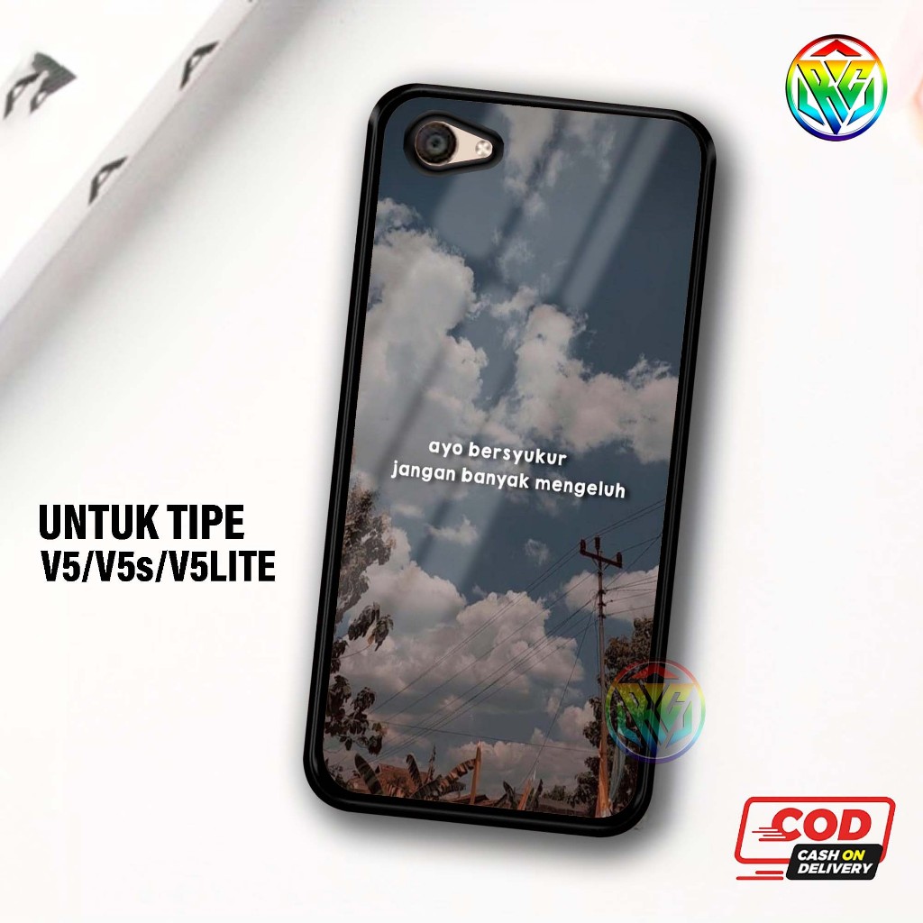 Real Case Vivo V5/V5S/V5LITE Terbaru Case kilau - New Case Glossy casing Hp Vivo V5/V5S/V5LITE  [Mot