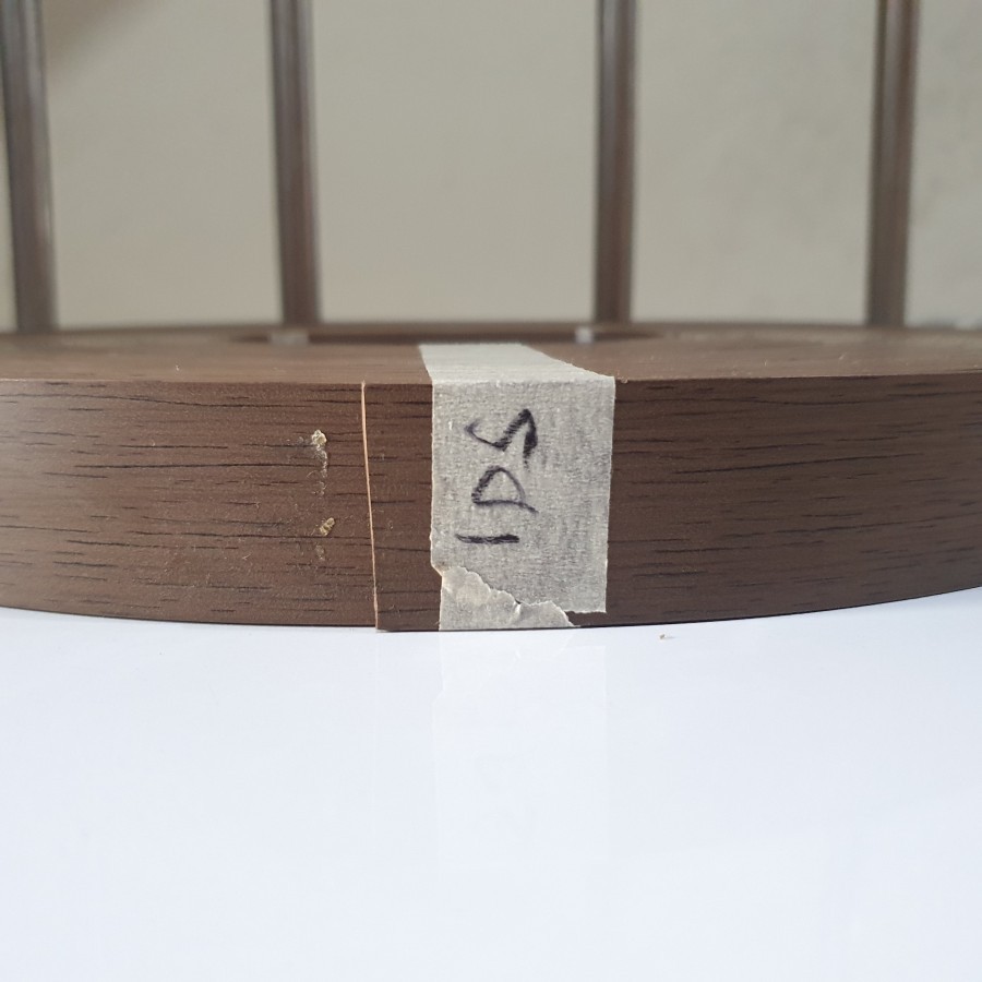 Taco Edging Hpl 501 TEBAL 2mm x LEBAR 34mm Serat Urat Kayu Woodgrain