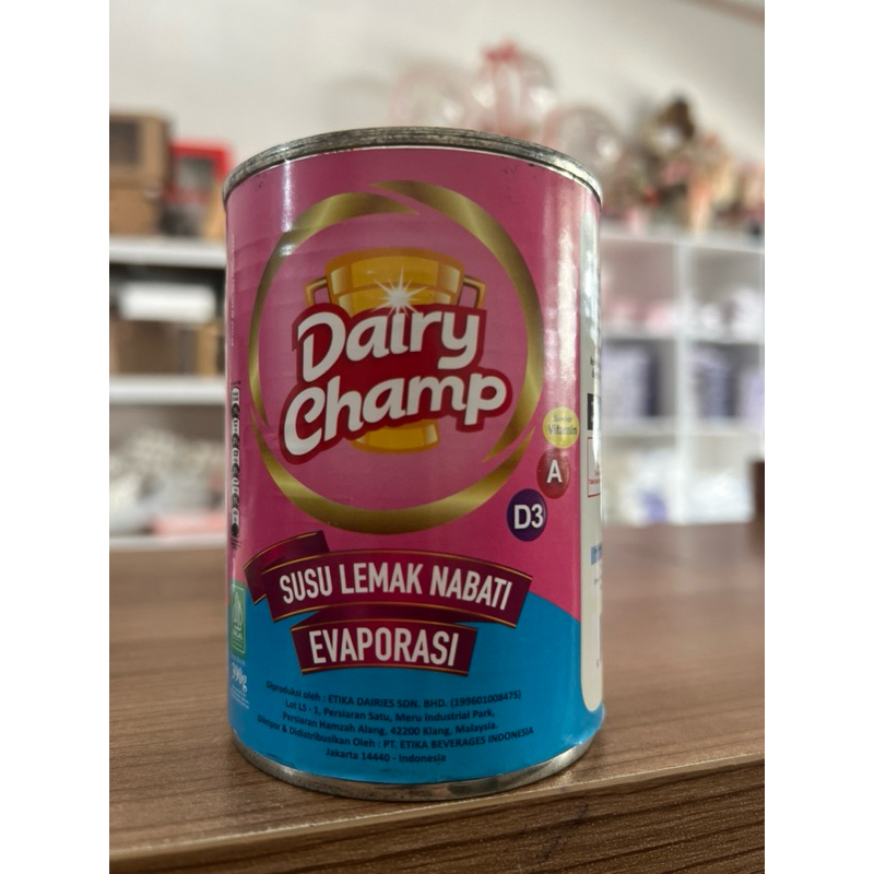 

DAIRY CHAMP EVAPORASI 390gr