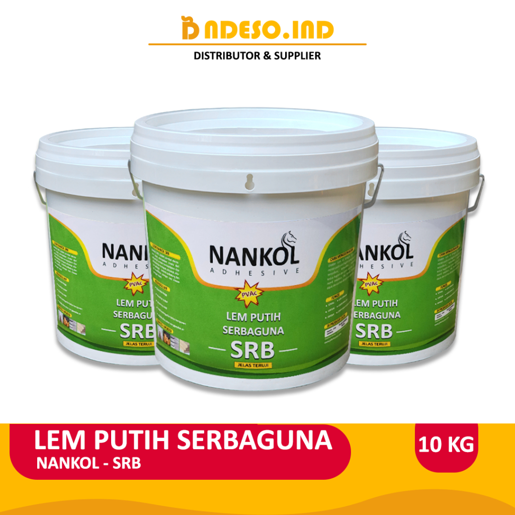 

Lem Putih Serbaguna PVAC Nankol - 10KG