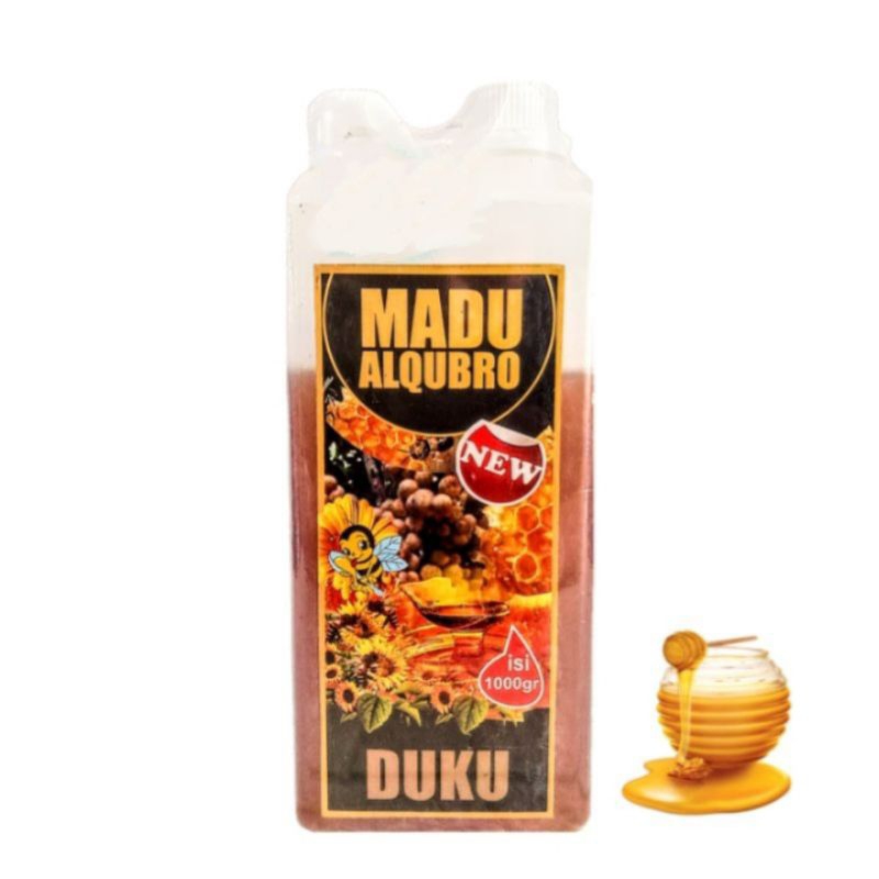 

madu Al qubro nektar duku kemasan 1kg