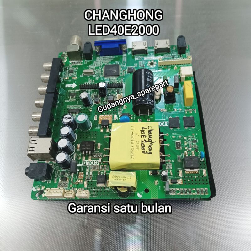 Mainboard mb CHANGHONG 40E2000 LED40E2000 mobo modul mesin tv motherboard