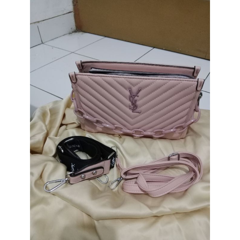 [Preloved]Tas dusty Pink