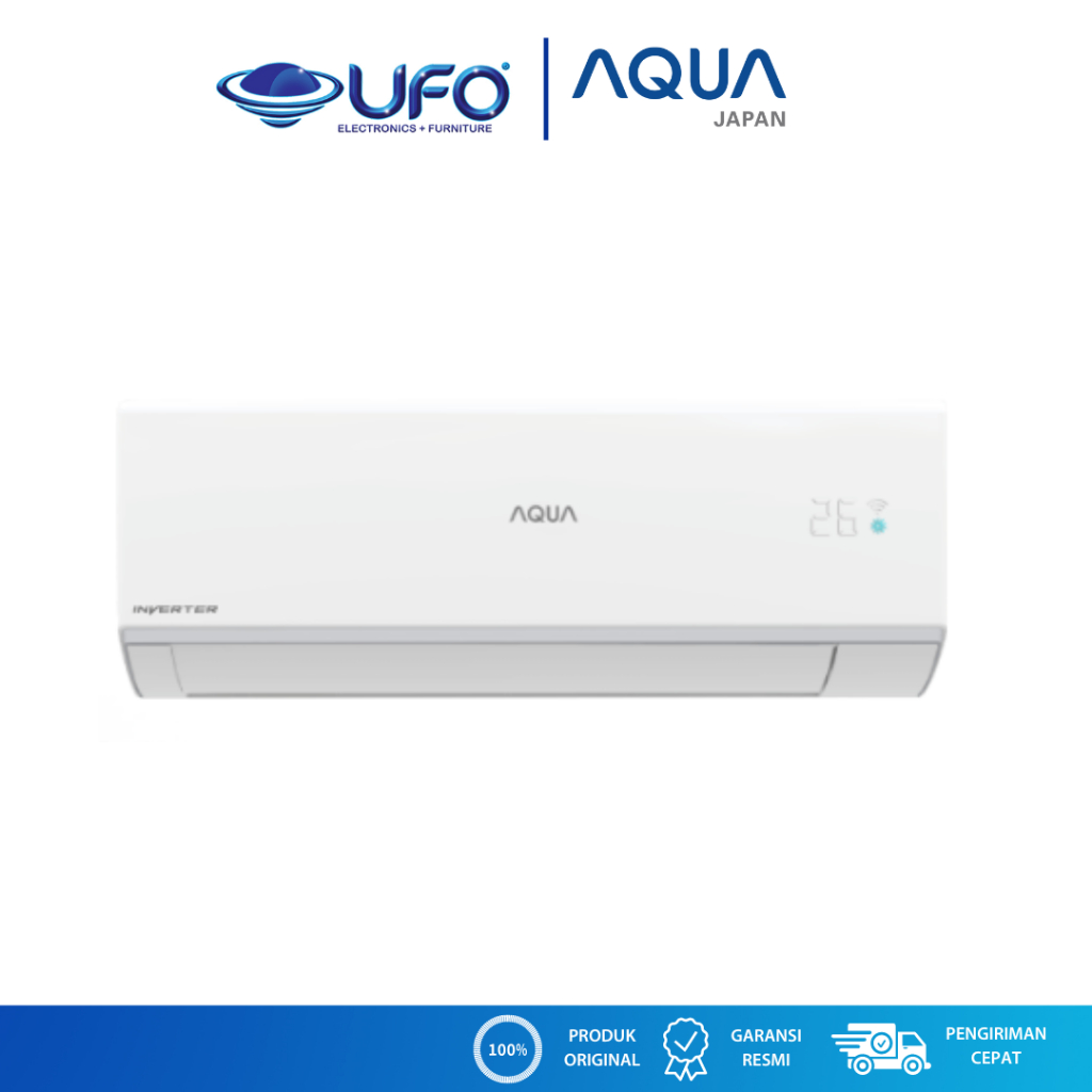 AQUA AQAKCR9VRA(L) AC INVERTER 1/2 PK