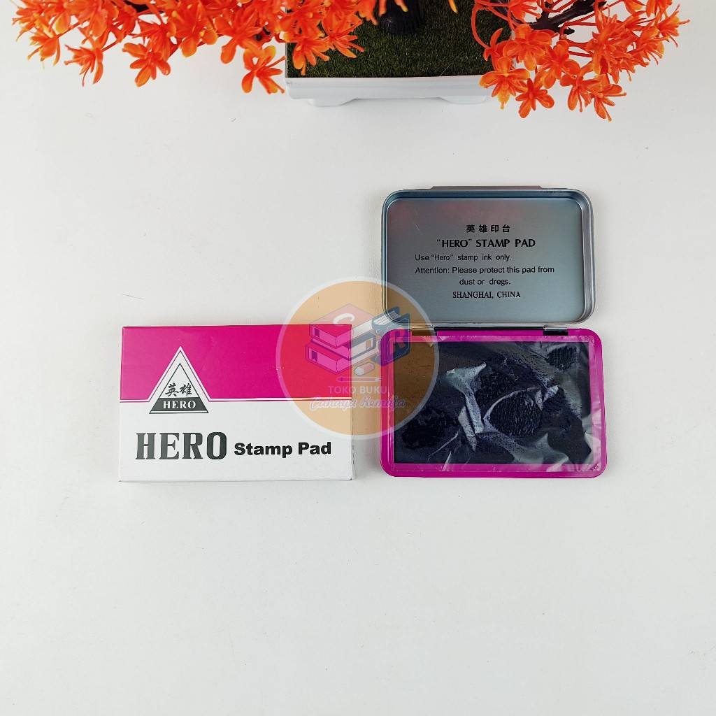 

Stampad Bak Tinta Stempel Hero