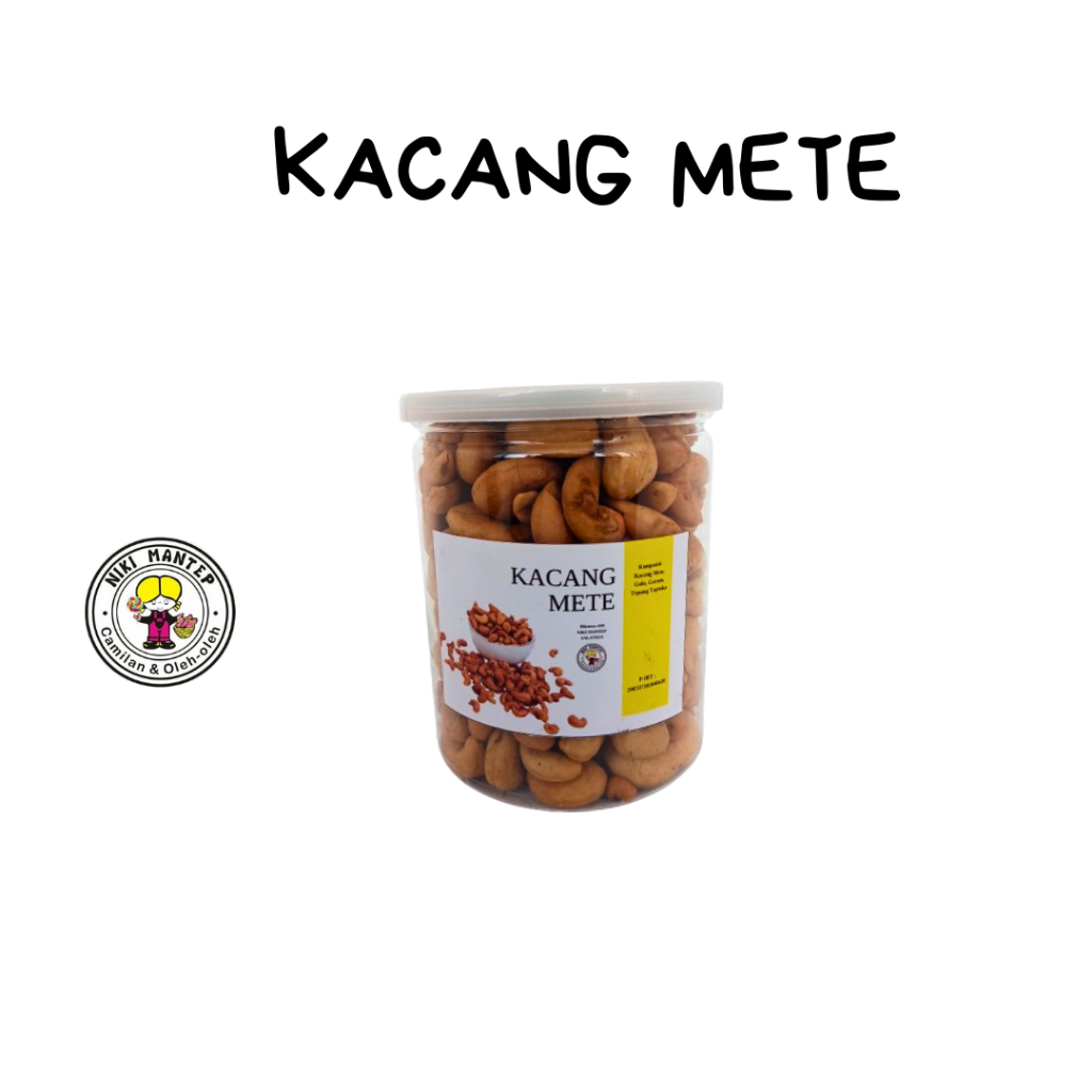 

Kacang Mete Asin - Niki Snack Salatiga