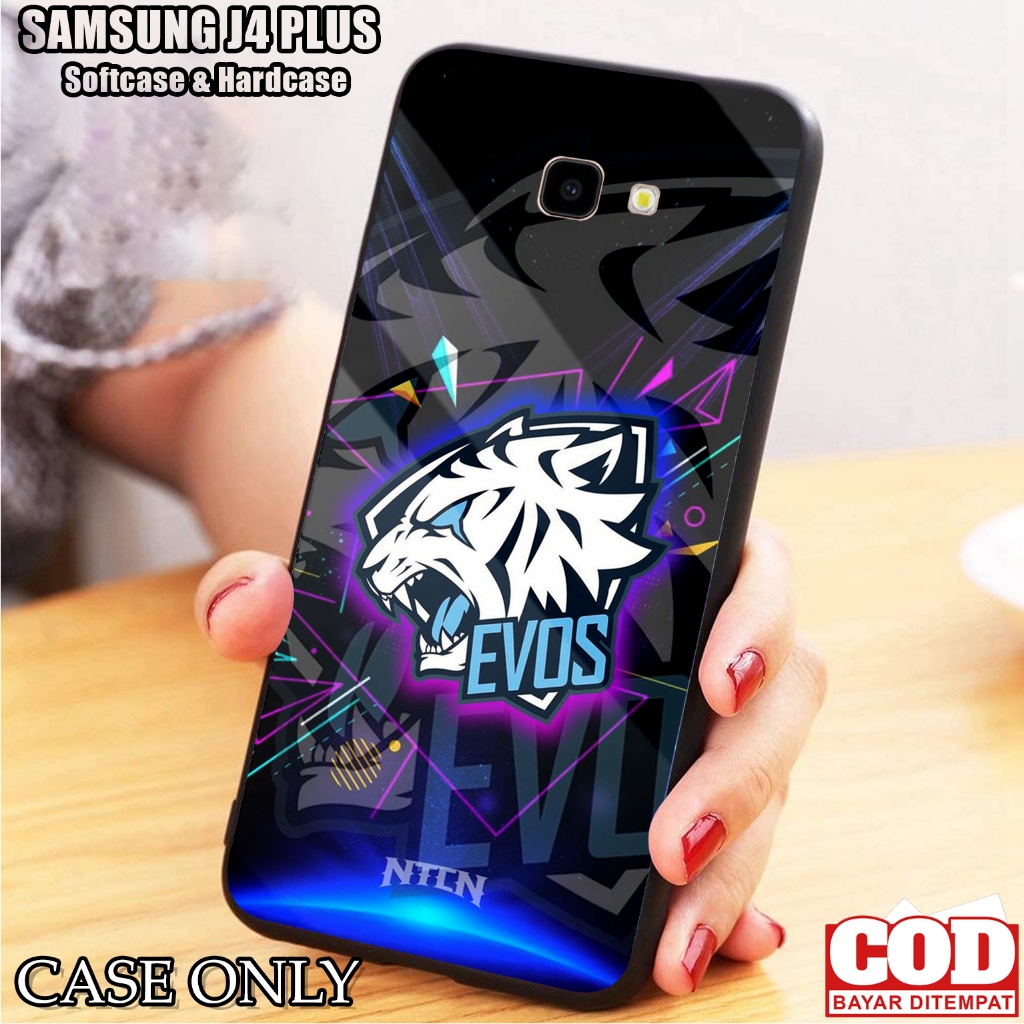 Case SAMSUNG J4 PLUS - Casing SAMSUNG J4 PLUS [ EVOS ] Silikon SAMSUNG J4 PLUS  - Kesing Hp - Casing