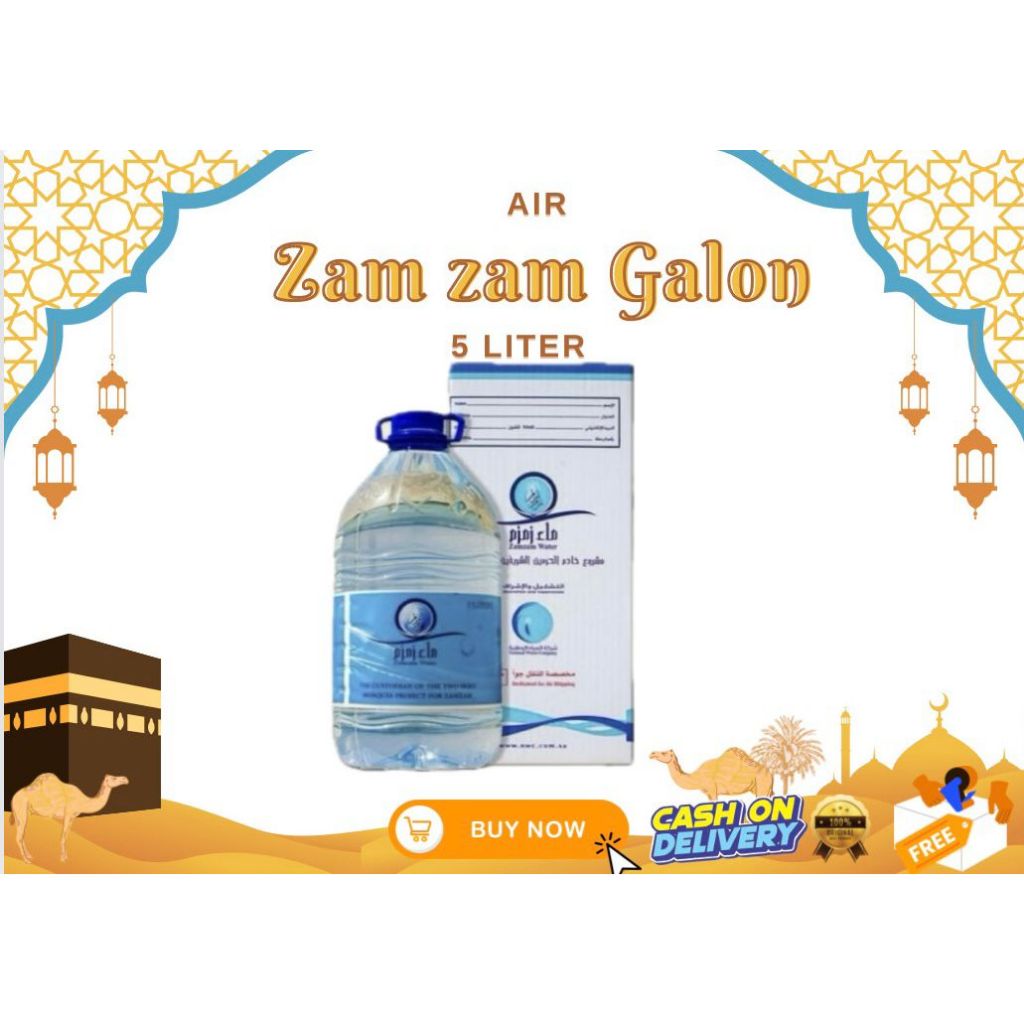 

Air zam zam galon barcode/non barcode 5 liter