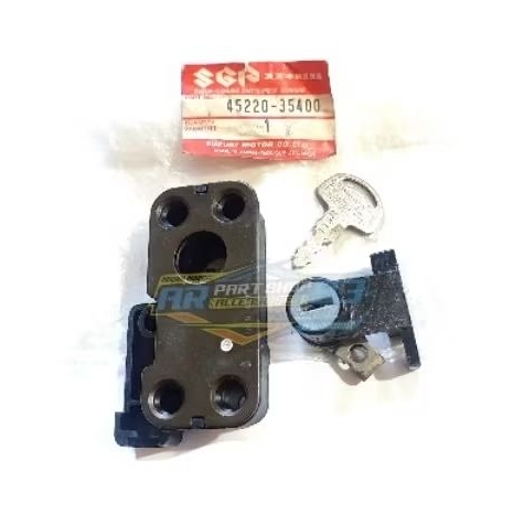 KUNCI JOK LOCK DUDUKAN JOK RC 80 , RC 100 , RC BRAVO , RC 110 , SPRINTER ORIGINAL NEW SUZUKI 100%