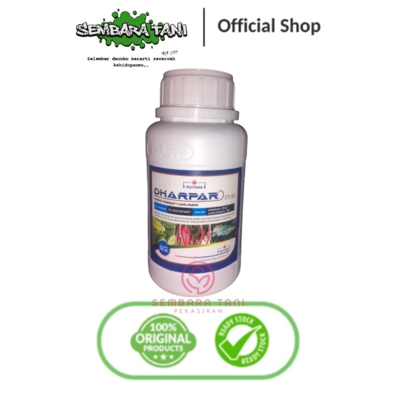 DHARPAR 375 SC | INSEKTISIDA DOBEL BAHAN AKTIF