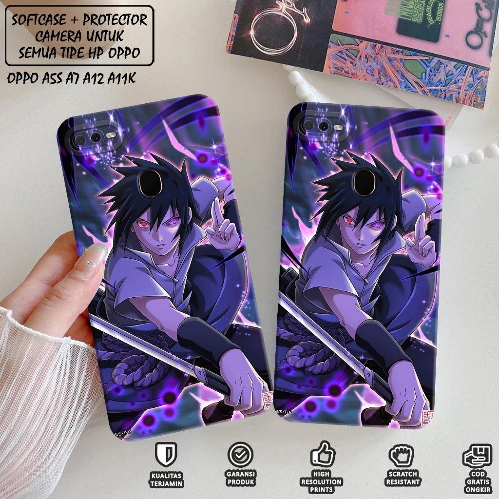 CASE OPPO A5S A7 A12 A11K - Softcase Oppo A5S A7 A12 A11K (NARUTO) - Case Hp - Casing Hp - Softcase 