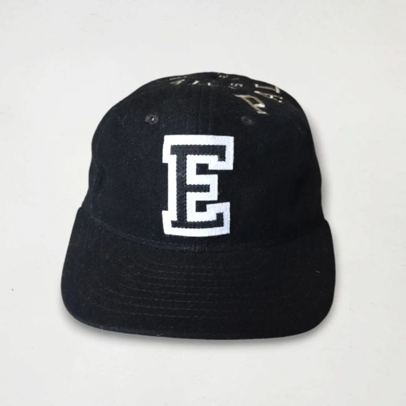 ebbets field x a bathing ape spiral emblem cap