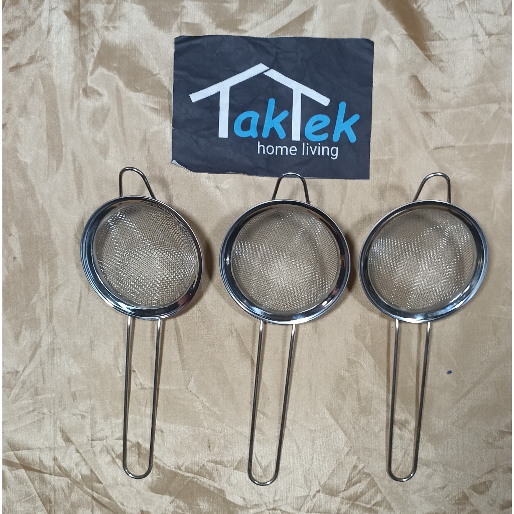 saringan ayakan stainless 8 penyaring tepung gula santan kelapa MPASI minyak