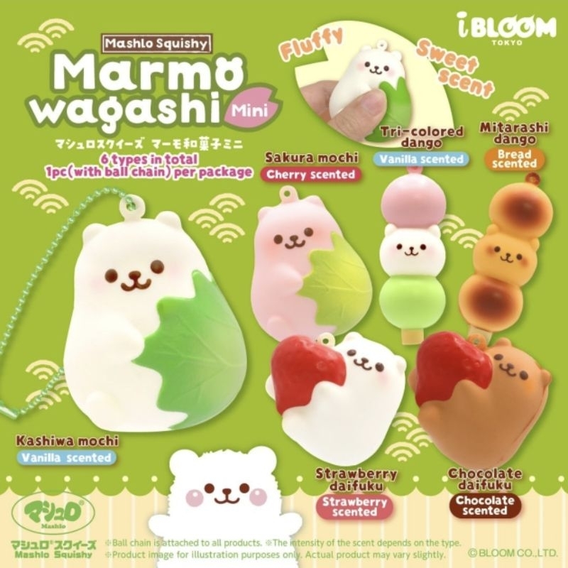 Squishy Ibloom Marmo Wagashi Blind Box