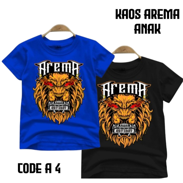 KAOS AREMA ANAK Arema fc 2022 terbaru unisex (perempuan/laki-laki) mbois arema