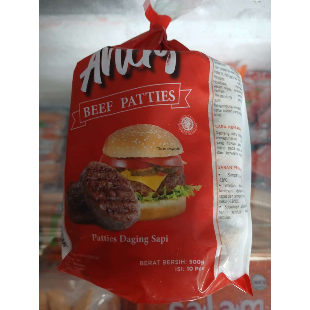 

ANDY BEEF PATTIES 10pcs