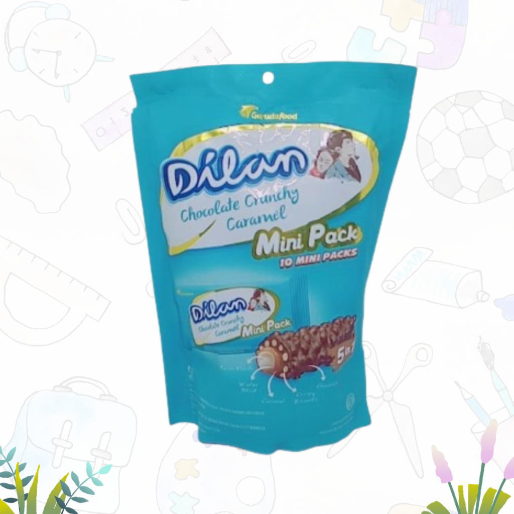 

Dilan Chocolate Crunchy Caramel Mini Packs 95gr (PCS)