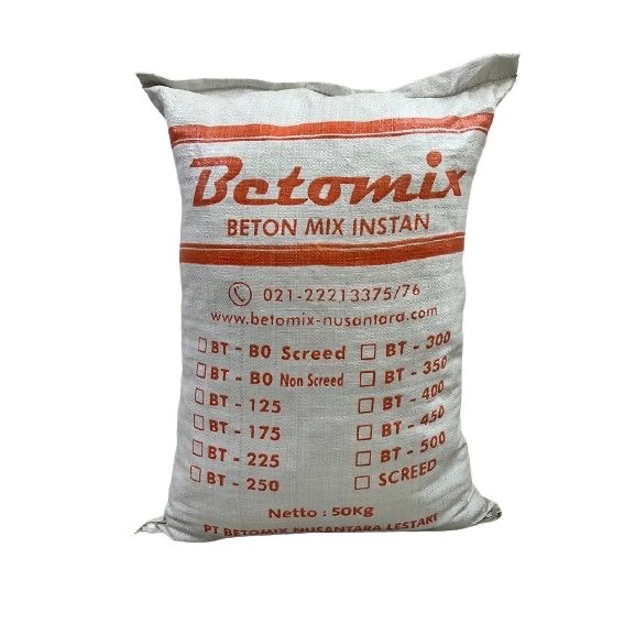 Beton Instan Betomix K-300 - Semen Beton Instan