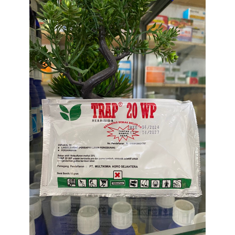 Herbisida Trap 20 WP Kemasan 10 gram