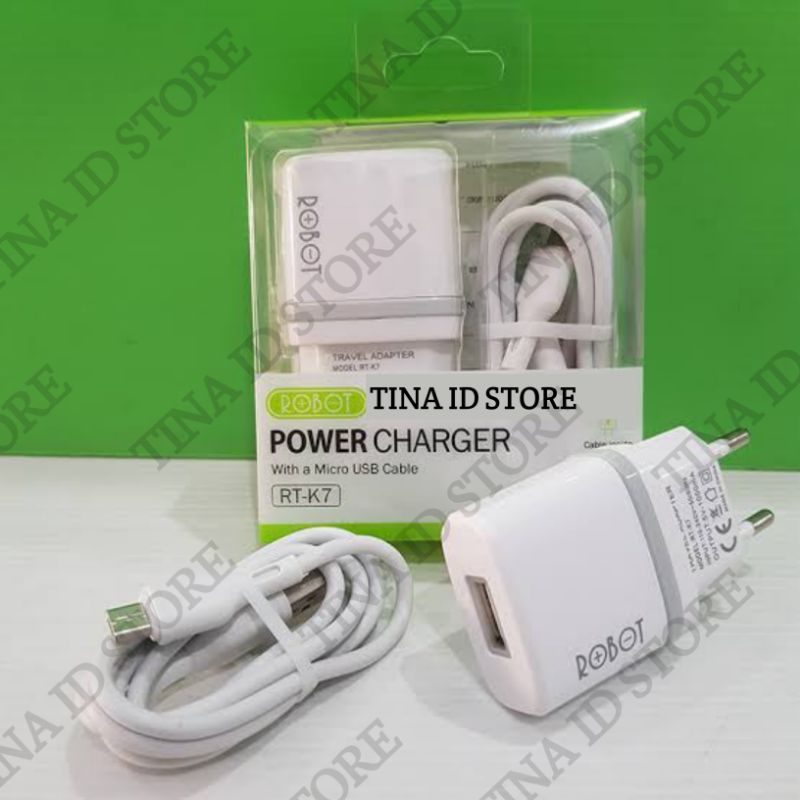 ROBOT RT-K7 CHARGER MICRO 5V 1A CAS ORIGINAL RTK7