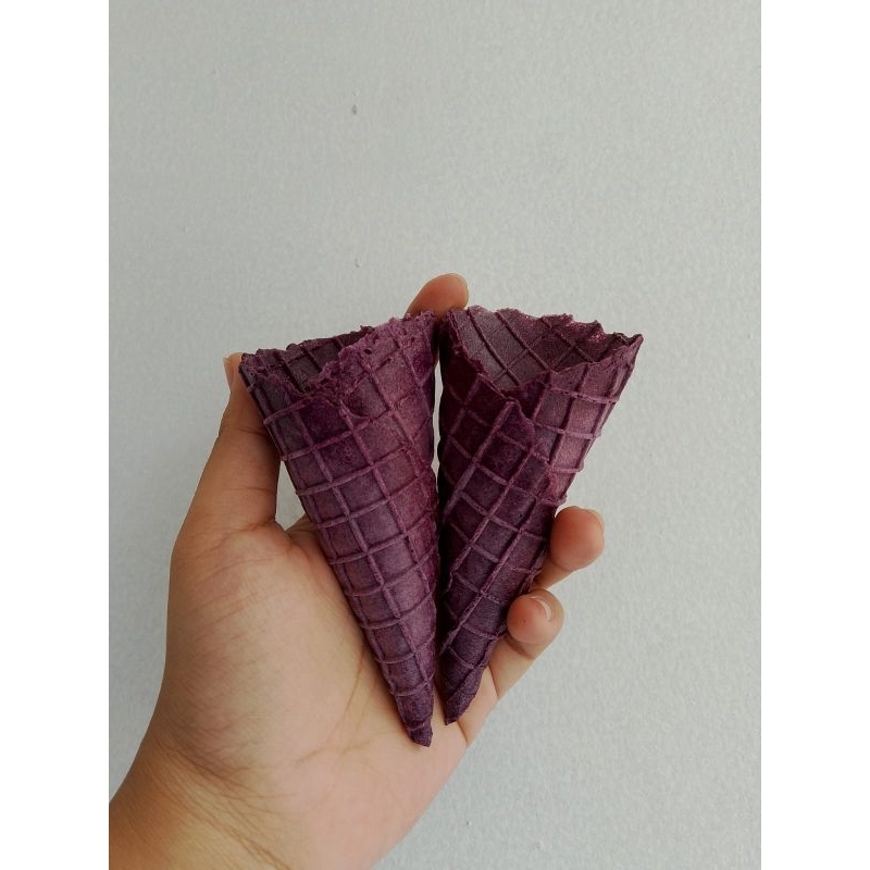 

Waffle Classic BTS Cone , Waffle Cone Ice Cream isi 50 pcs