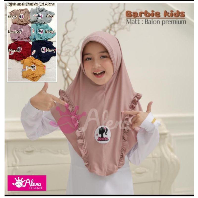 hijab anak alena barbie