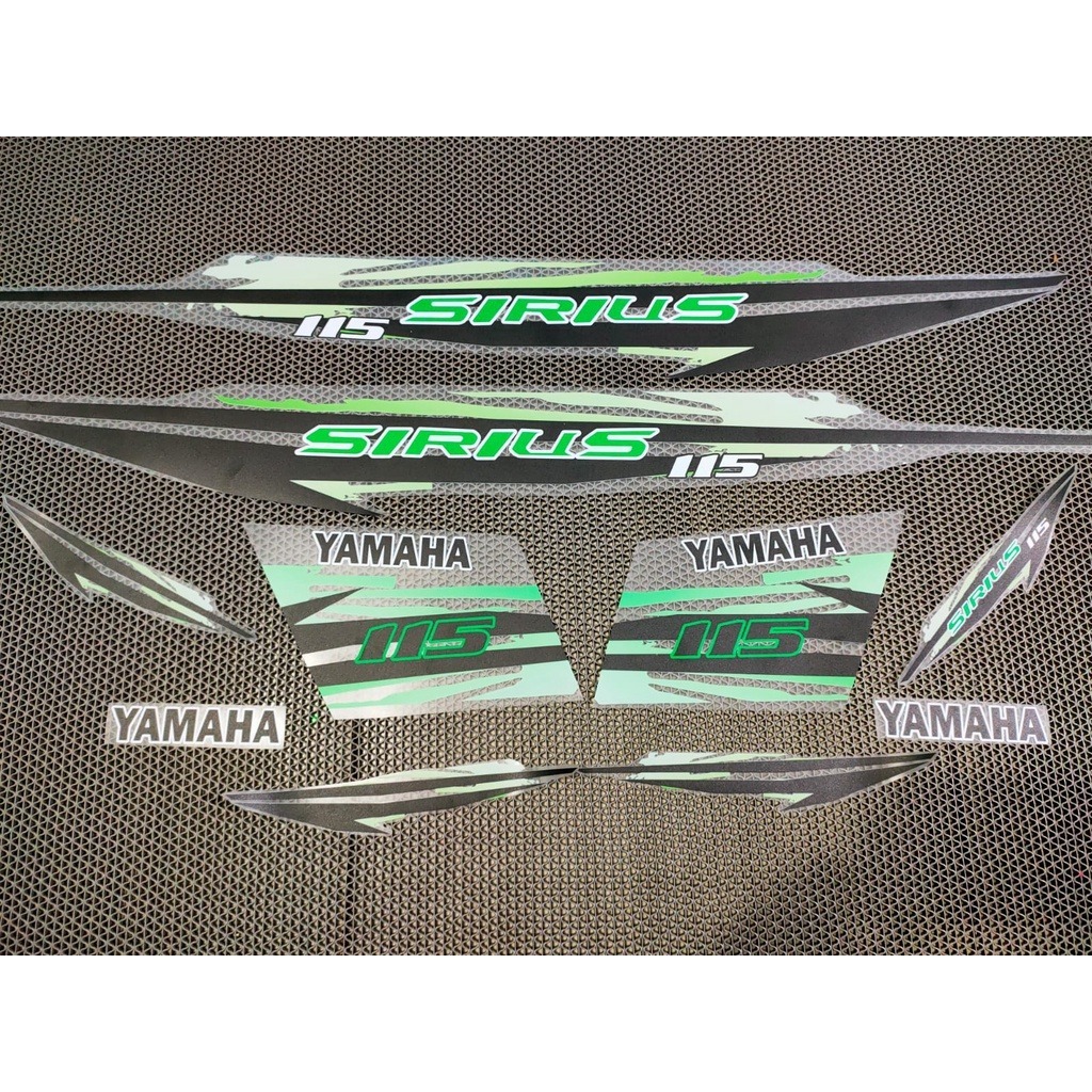 STRIPING  VEGA ZR 115 TRANSPARAN SIRIUS RC - STIKER STRIPING VEGA ZR RACING STYLE - SVZR-UV