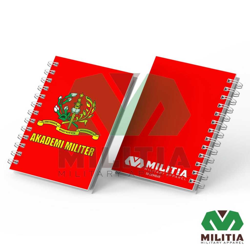 

Buku Catatan A6 Blocknote Akademi Militer Akmil