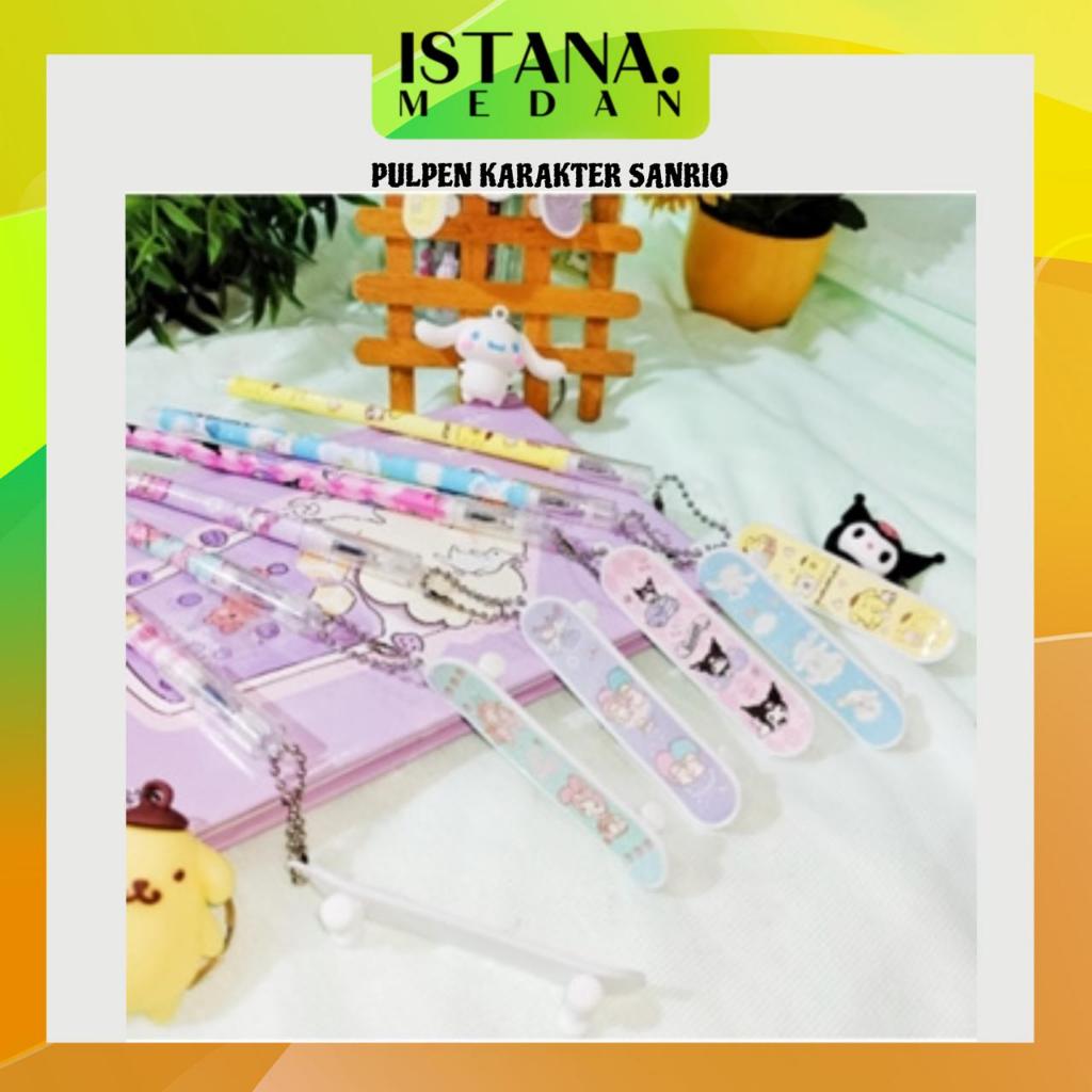 

PULPEN LUCU KARAKTER SANRIO / PULPEN GEL MOTIF SISIR CERMIN SKATEBOARD UNIK