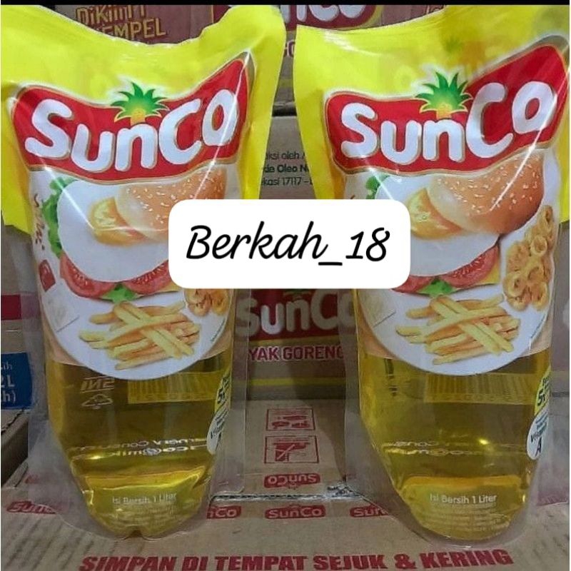 

sunco minyak goreng 1L