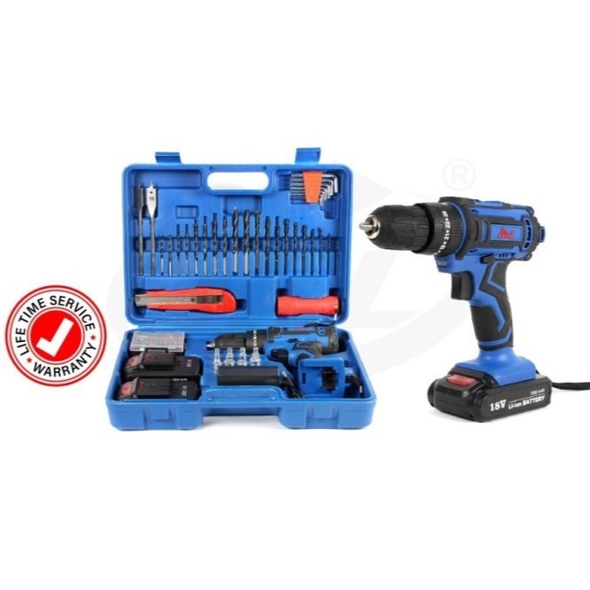 Bor Cordless Drill Bor Baterai 18V HL /  Impact Drill HnL HL 912 SET