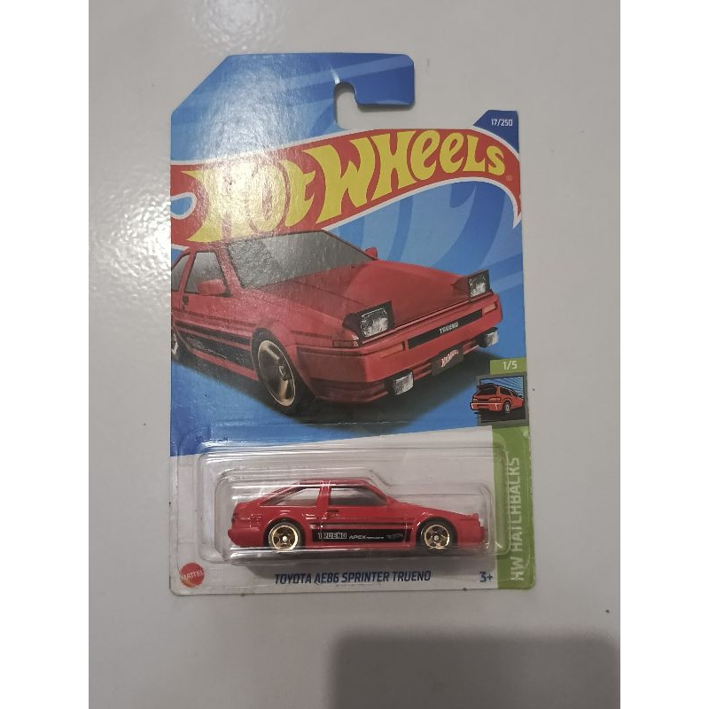 Hotwheels TOYOTA AE86 SPRINTER TRUENO