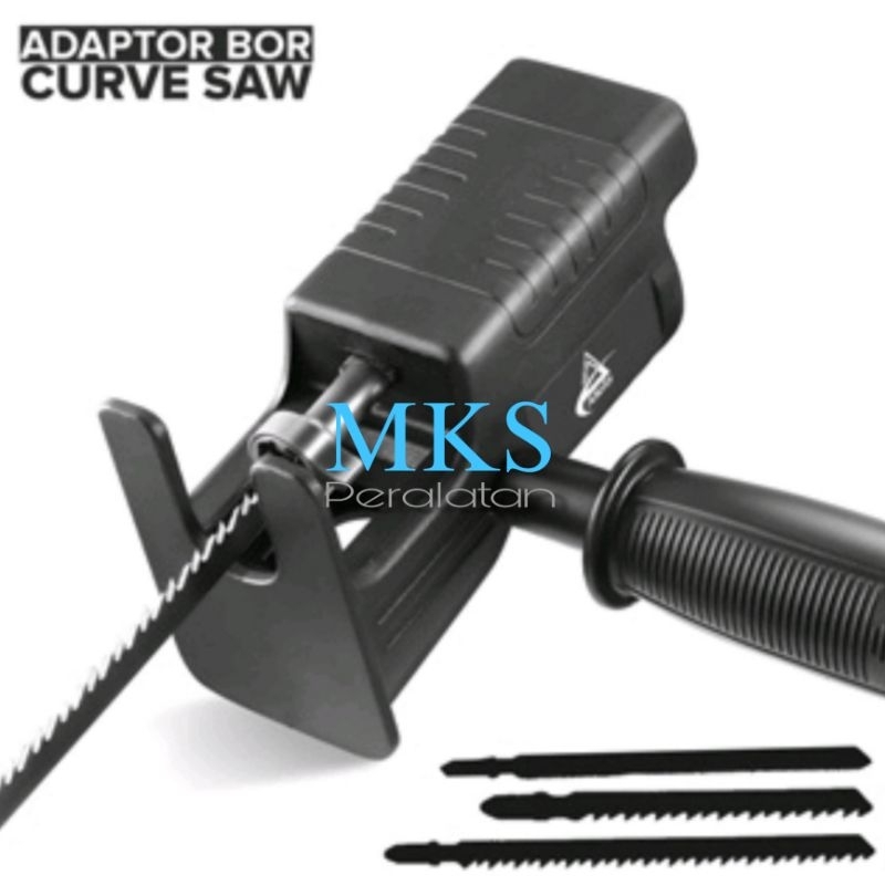 Converter Bor Ke Gergaji Jigsaw | Adaptor Bor Ke Gergaji Kayu Triplek