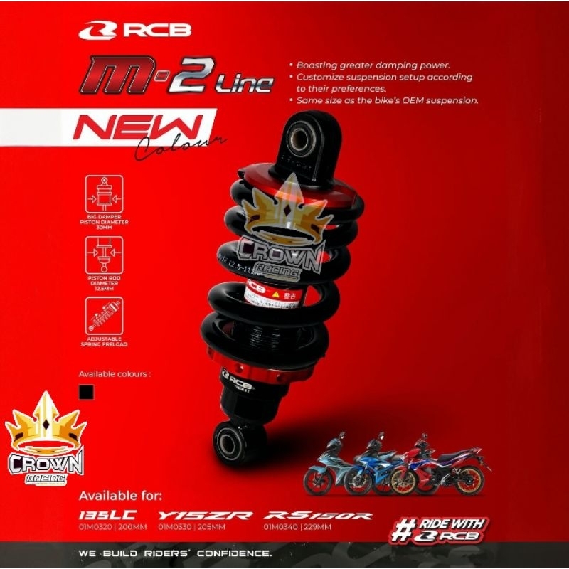 Monoshock Shock Shockbreaker RCB M2 Line Sonic 150R / Supra GTR