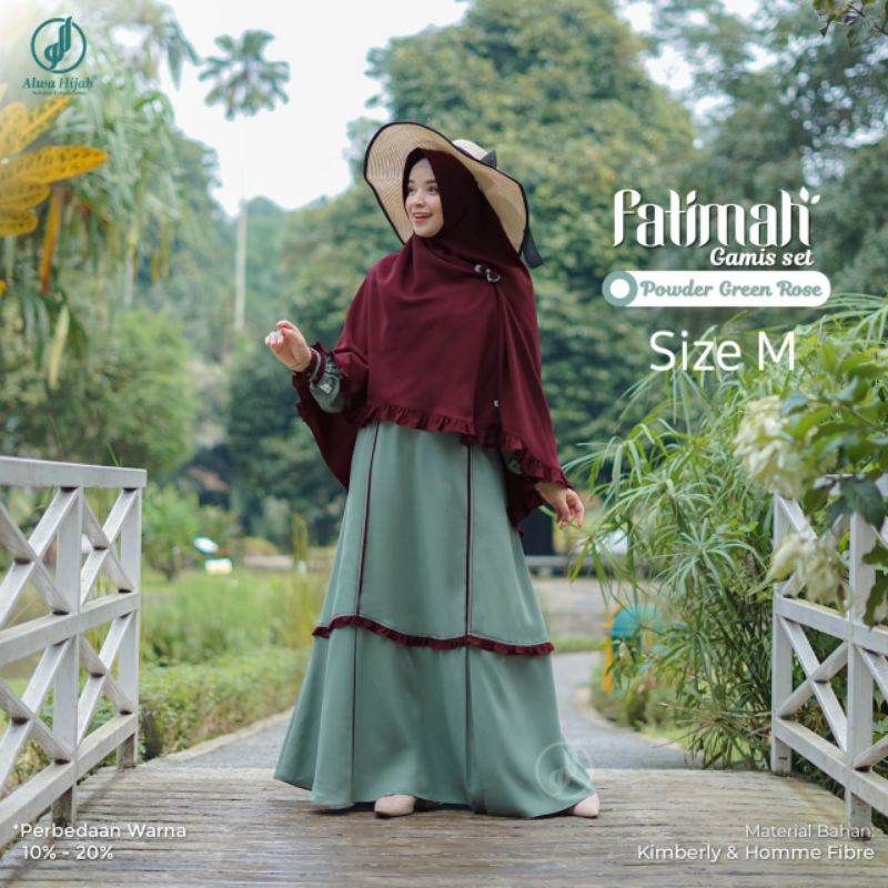 Gamis set Fatimah by Alwahijab
