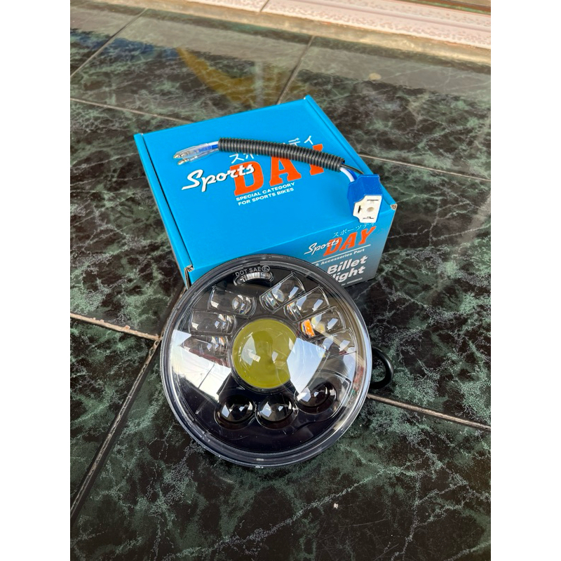 LAMPU BILET MODEL DAYMAKER LAMPU DEPAN DAYMAKER ISI BILET 5,75 INCH TERMURAH