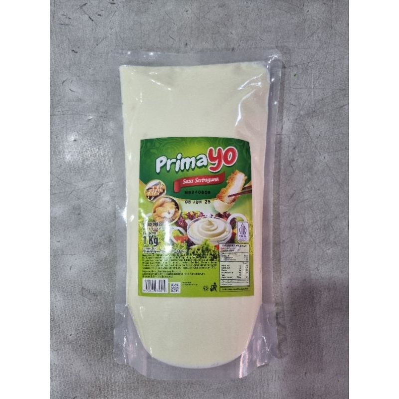 

Primayo Mayonaise Saus Serbaguna 1Kg