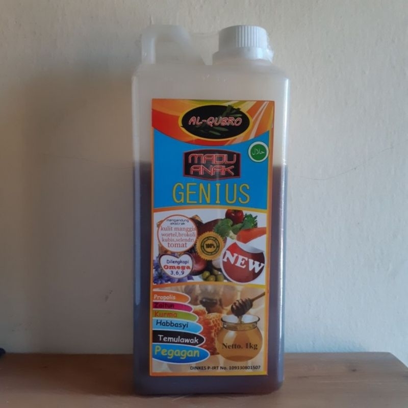 

Madu Gold Anak Genius AL QUBRO 1KG