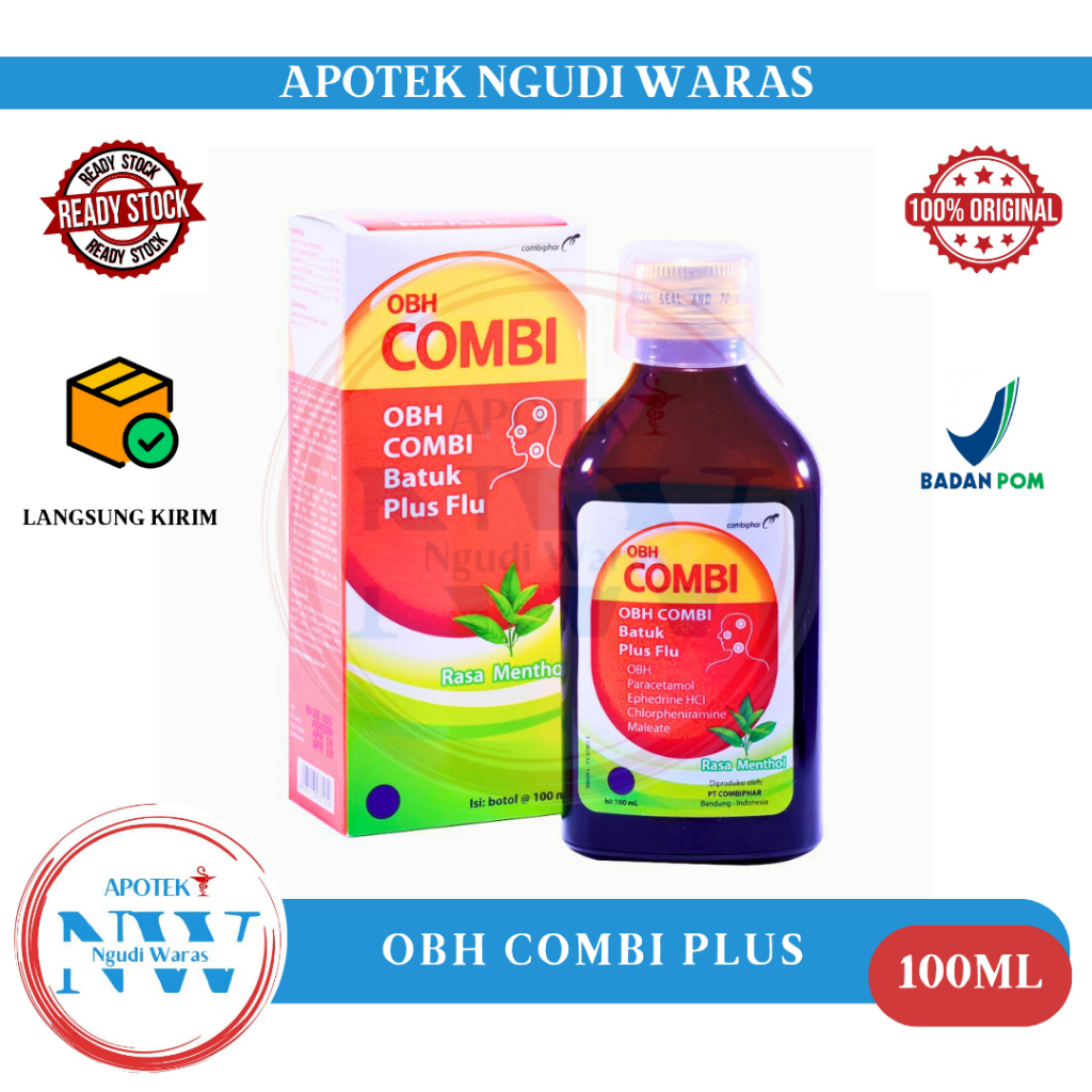 [READY STOCK] OBH COMBI PLUS | OBH COMBI BATUK BERDAHAK | OBH COMBI ANAK | OBH TROPICA PLUS | OBH CO