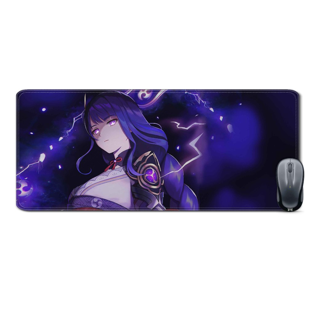 Deskmat mousepad extendedRAIDEN SHOGUN COOL ALT-GENSHIN IMPACTmaterial Rubber