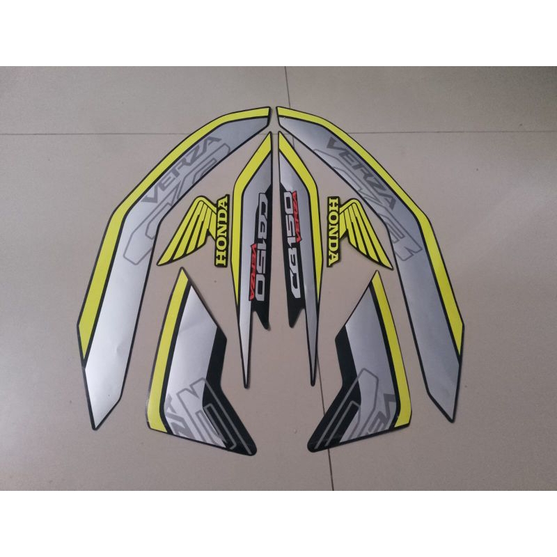 STRIPING STIKER LIS BODY MOTOR HONDA CB VERZA 150 2019