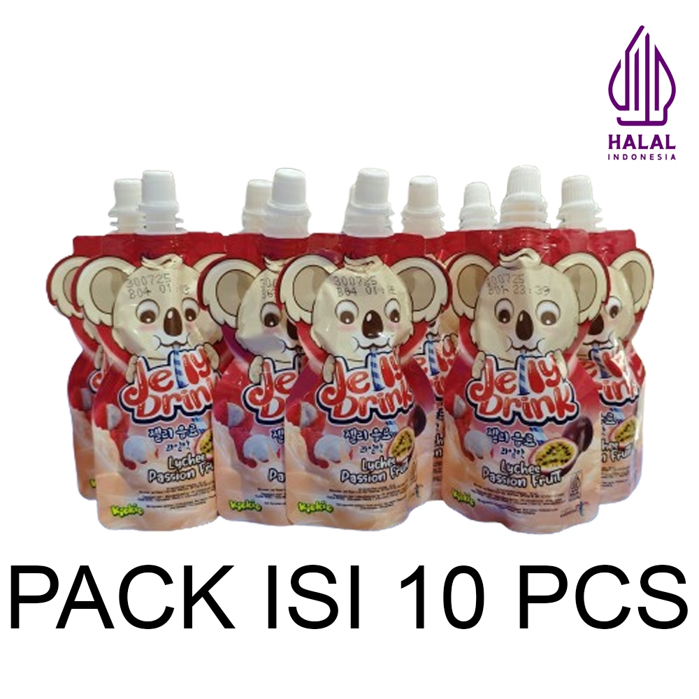 

[PACK ISI 10] Kiokio Minuman Jelly Leci – Markisa 70ml