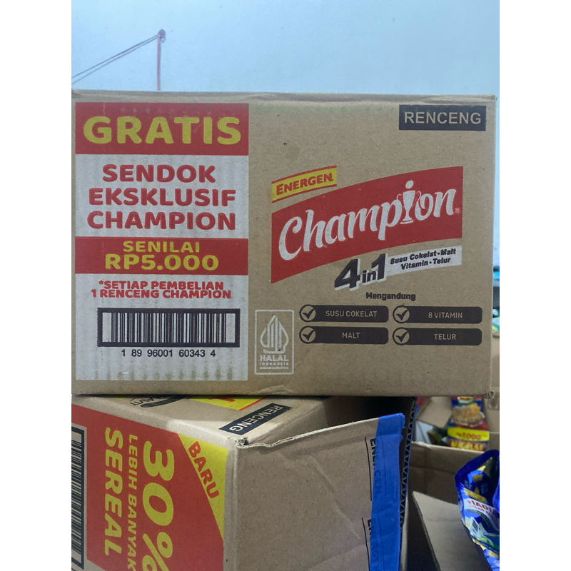 

Susu Energen Champion gratis Sendok Emas