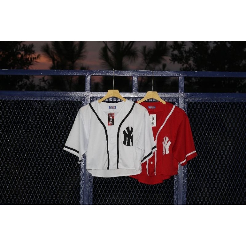 Crop Top Baseball Jersey Baseball Crop Top