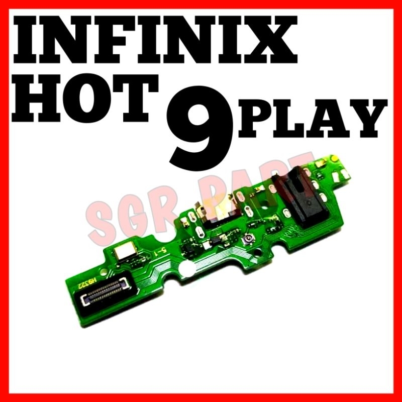 PAPAN CAS KONEKTOR CAS INFINIX HOT 9 PALY HOT 10 PLAY HOT 11 PLAY ORI