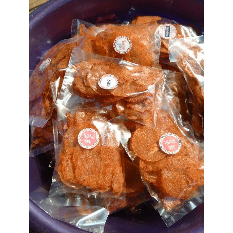 

Jual 2000 Kripca kripik kaca 20-23 gram rasa pedas