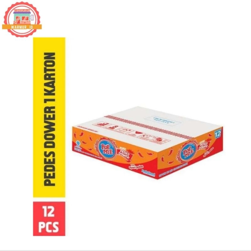 

Pop Mie Kuah Pedes Dower Ayam (75g/12pcs/dus)